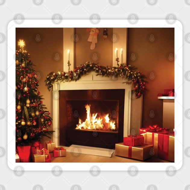Fireside Christmas - Scene 6 Sticker by Imagequest